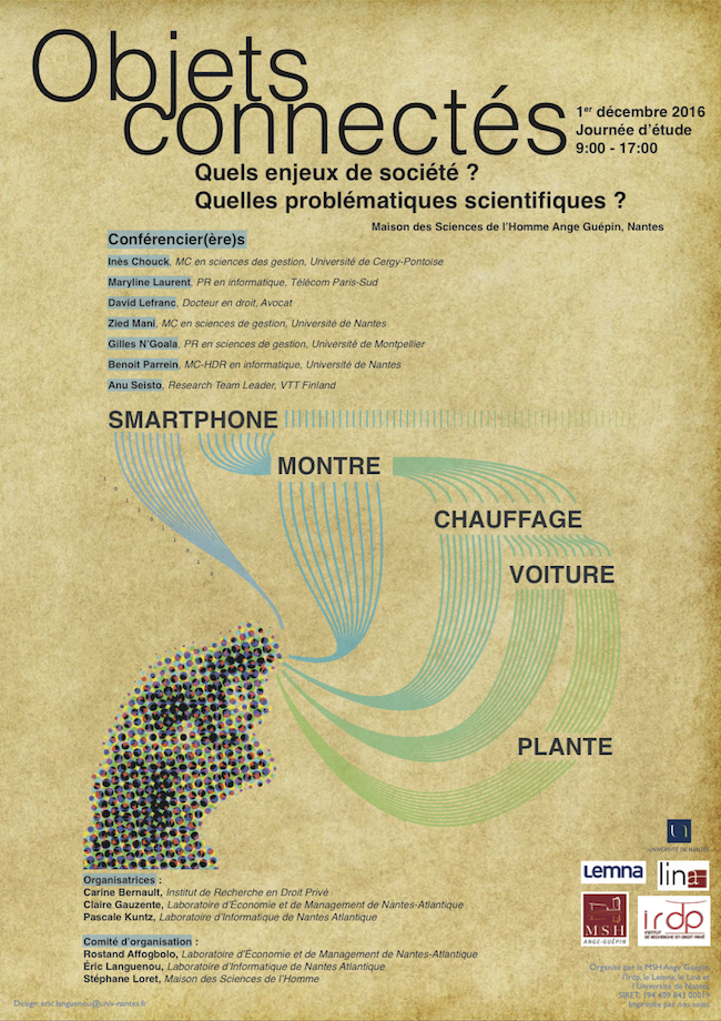 affiche objets connectés