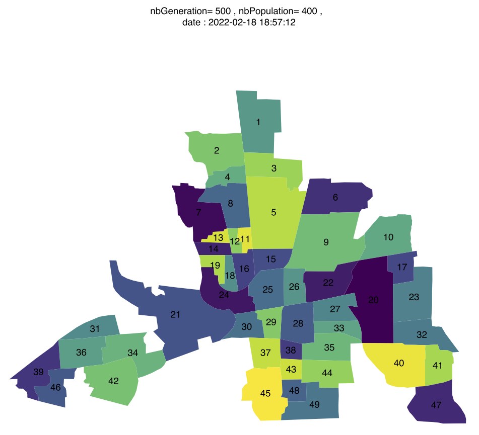 carte polygonale